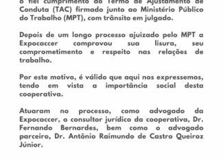 Primamos pela legalidade e respeito sócio-trabalhista com seriedade e compromisso