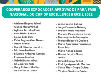 Cooperados Expocaccer classificados para o Cup of Excellence 2022