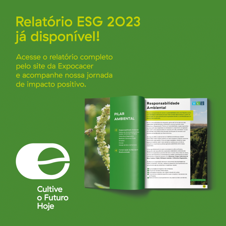 Expocacer apresenta relatório ESG e se prepara para evolução da agenda