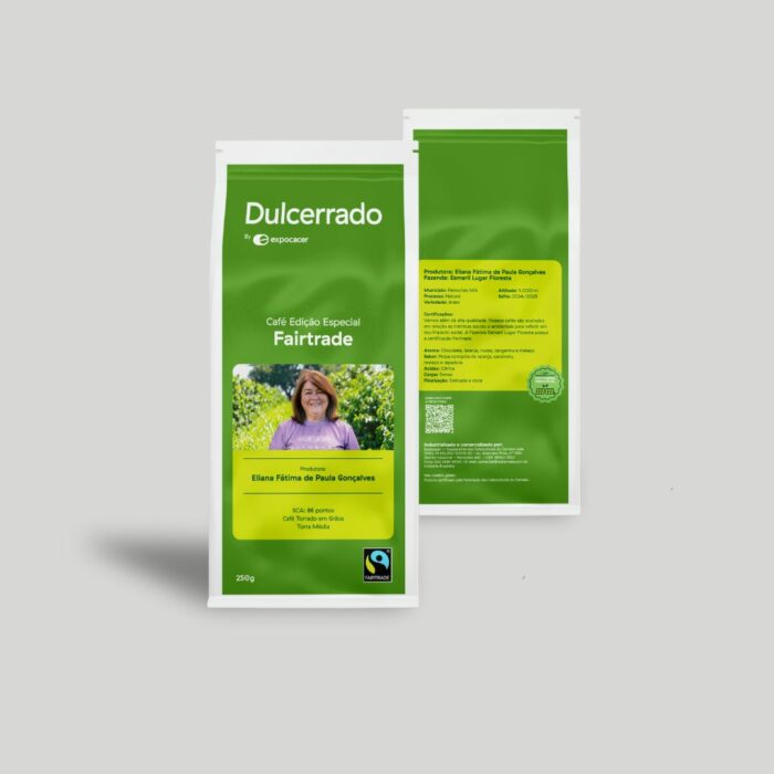 CAFÉ EDIÇÃO ESPECIAL FAIRTRADE 250G Grão - Eliana Fatima de Paula Gonçalves